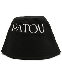 Patou - And White Cotton Bucket Hat - Lyst