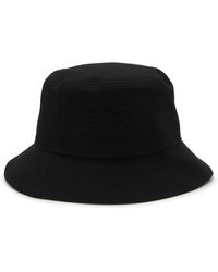 Burberry - Cotton Blend Bucket Hat - Lyst