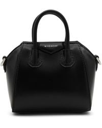 Givenchy - Leather Antigona Micro Crossbody Bag - Lyst