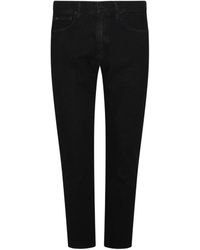 Polo Ralph Lauren - Black Cotton Denim Jeans - Lyst