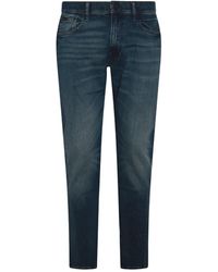 Polo Ralph Lauren - Dark Blue Cotton Denim Jeans - Lyst