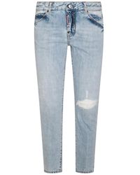 DSquared² - Cotton Denim Jeans - Lyst