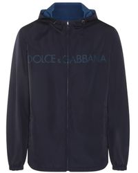 Dolce & Gabbana - Blue Casual Jacket - Lyst