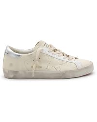 Golden Goose - White Leather Sneakers - Lyst