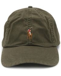 Polo Ralph Lauren - Military Green Cotton Hat - Lyst