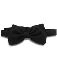 Lardini - Wool And Mohair Bow Tie - Lyst
