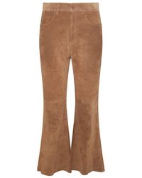 Marni - Brown Cotton Pants - Lyst