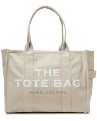 Marc Jacobs - And White Canvas Tote Bag - Lyst