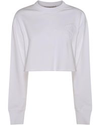 Stella McCartney - White Cotton Sweatshirt - Lyst