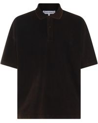 JW Anderson - Dark Cotton Polo Shirt - Lyst