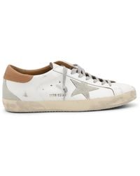 Golden Goose - And Leather Superstar Sneakers - Lyst