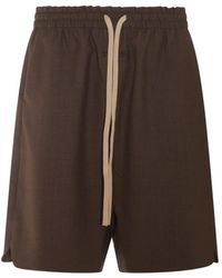 Fear Of God - Brown Cotton Shorts - Lyst