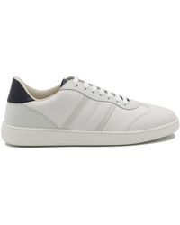 Ferragamo - White Leather Sneakers - Lyst