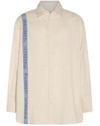 JW Anderson - Off White Cotton Shirt - Lyst