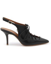 Malone Souliers - Black Leather Alessandra Sandals - Lyst