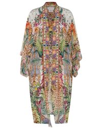 Camilla - Multicolor Silk Maxi Dress - Lyst