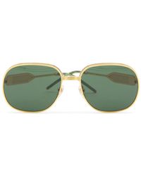 Casablanca - Gold-tone Sunglasses - Lyst