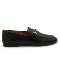 Tod's - Suede Double T Loafers - Lyst
