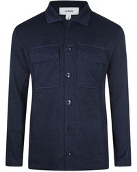 Lardini - Blue Linen Shirt - Lyst