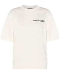 3 MONCLER GRENOBLE - And Black Cotton T-shirt - Lyst