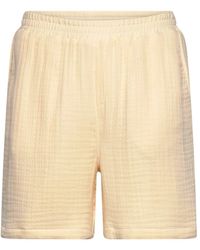 Daily Paper - Yellow Cotton Shorts - Lyst