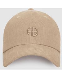 Anine Bing - Jeremy Baseball Cap Ab Corduroy - Lyst