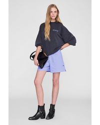 Anine Bing - Miles Sweatshirt Palm - Lyst