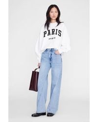 Anine Bing - Miles Sweatshirt Paris University - Lyst