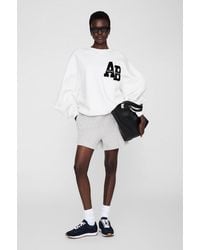 Anine Bing - Kam Short Framed Monogram - Lyst