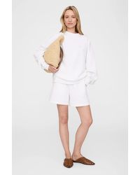 Anine Bing - Kam Short Framed Monogram - Lyst