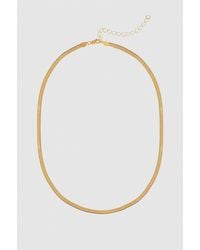 Anine Bing - Ribbon Coil Necklace - Lyst