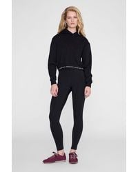 Anine Bing - Dany Cropped Hoodie - Lyst