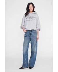 Anine Bing - Harvey Sweatshirt Paris Stencil - Lyst