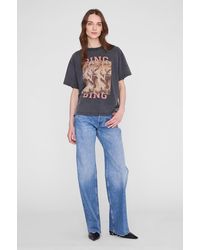 Anine Bing - Cade Tee Tiger Bing - Lyst