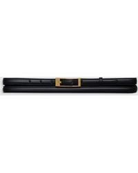 Anine Bing - Double Elly Belt Smooth Leather - Lyst
