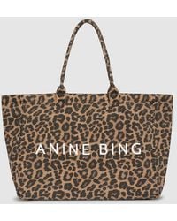 Anine Bing - Leo Canvas Tote - Lyst