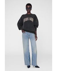 Anine Bing - Miles Sweatshirt Leopard - Lyst