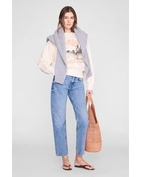 Anine Bing - Harry Shrunken Surfer Sweatshirt - Lyst
