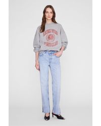 Anine Bing - Miles Sweatshirt Collegiate - Lyst