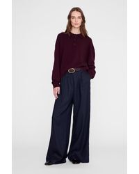 Anine Bing - Lee Polo Sweater - Lyst