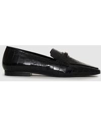 Anine Bing - Freya Loafers Monogram - Lyst