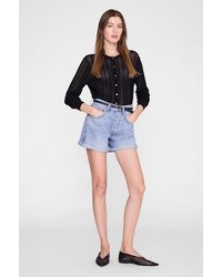 Anine Bing - Moni Crop Cardigan - Lyst