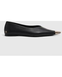 Anine Bing - Nina Flats With Metal Toe Cap - Lyst