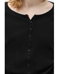 Ann Demeulemeester - Hamar Wrinkled Serafino Top - Lyst