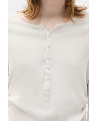Ann Demeulemeester - Hamar Wrinkled Serafino Top - Lyst