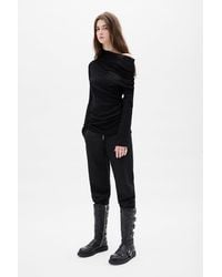Ann Demeulemeester - Tizziana Knitted Long Sleeve Top - Lyst