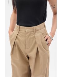Ann Demeulemeester - Nouk Wide Leg Pleated Trousers - Lyst