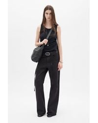 Ann Demeulemeester - Genoveva 5 Pockets Relaxed Flared Trousers - Lyst