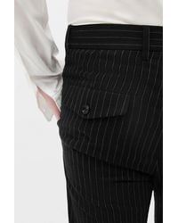 Ann Demeulemeester - Stefan Flared Cropped Trousers - Lyst