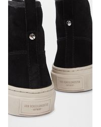 Ann Demeulemeester - Sarin Vulcanized Mid-Top Sneakers - Lyst